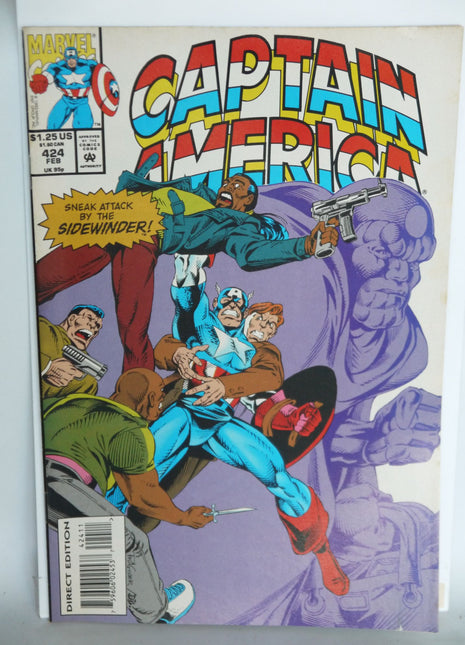 Captain America (1968 1st Series) #424 - Mycomicshop.be