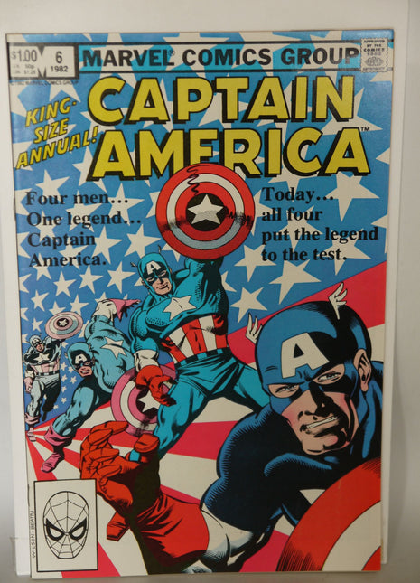 Captain America (1968 1st Series) Annual #6 - Mycomicshop.be