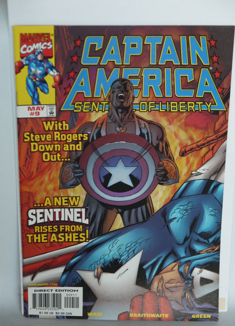 Captain America Sentinel of Liberty (1998) #9 - Mycomicshop.be