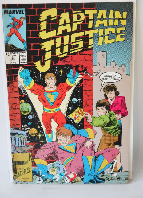 Captain Justice (1988) #2 - Mycomicshop.be