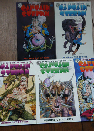 Captain Sternn Running Out of Time (1993) Complete Set - Mycomicshop.be