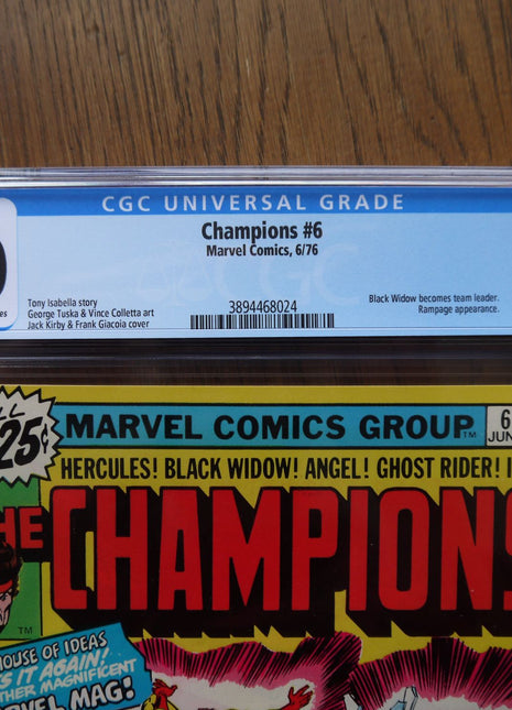 Champions (1975 1st Series) #6 CGC 7.0 - Mycomicshop.be