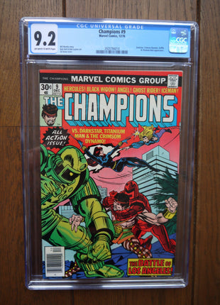 Champions (1975 1st Series) #9 CGC 9.2 - Mycomicshop.be