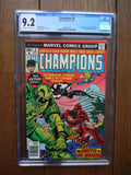 Champions (1975 1st Series) #9 CGC 9.2 - Mycomicshop.be