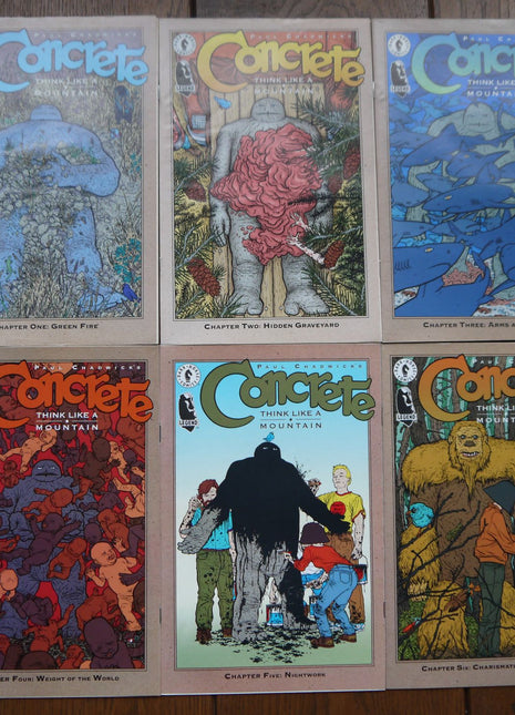 Concrete Think Like a Mountain (1996) Complete Set - Mycomicshop.be