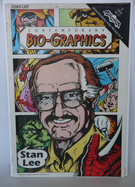Contemporary Bio-Graphics (1991) #1 - Mycomicshop.be