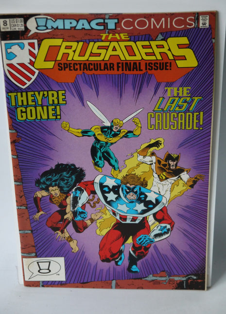 Crusaders (1992 Impact/DC) #8 - Mycomicshop.be