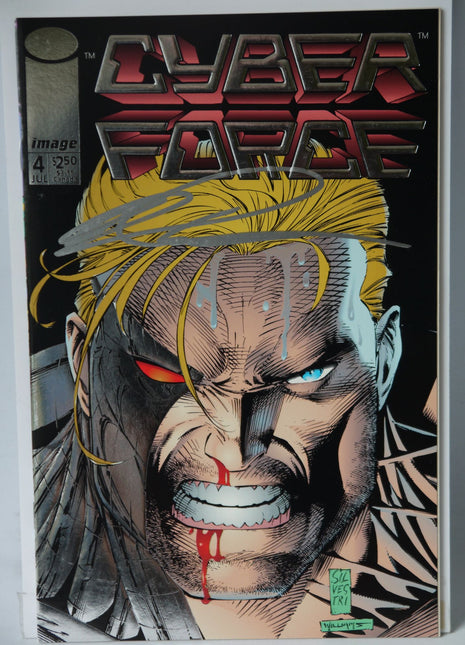 Cyberforce (1992 1st Series) #4A Signed - Mycomicshop.be