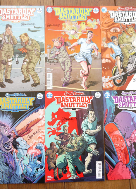 Dastardly and Muttley (2017) Complete Set - SIGNED - Mycomicshop.be