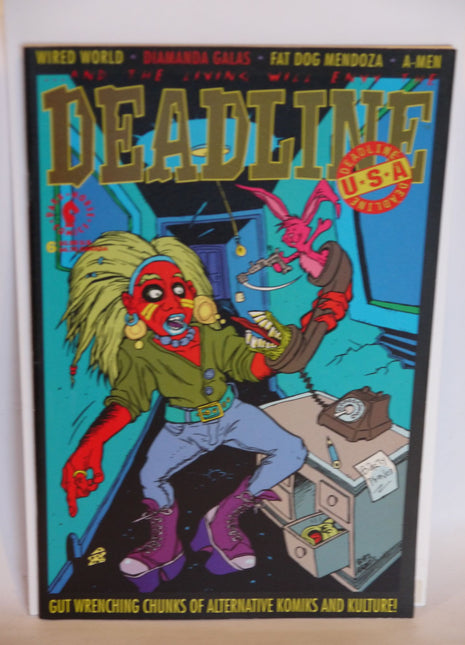 Deadline U.S.A. (1992 2nd Series) #6 - Mycomicshop.be