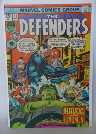 Defenders (1972 1st Series) #33 - Mycomicshop.be