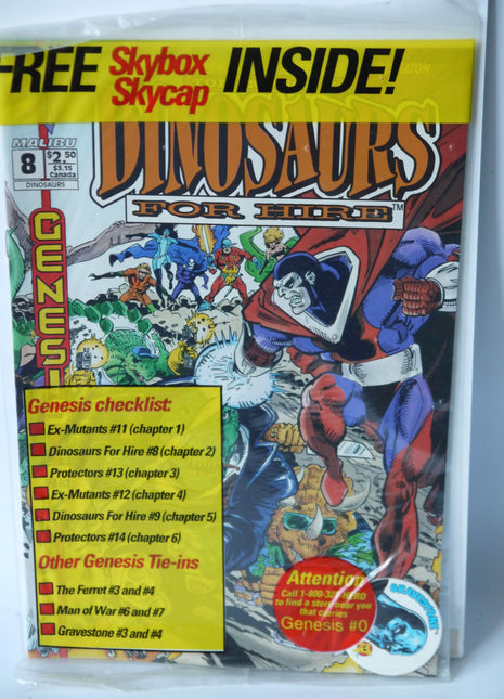 Dinosaurs for Hire (1993 2nd Series Malibu) #8 - Mycomicshop.be