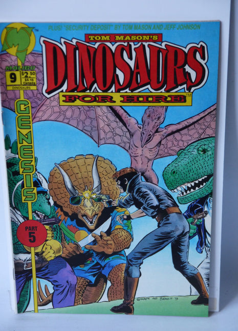 Dinosaurs for Hire (1993 2nd Series Malibu) #9 - Mycomicshop.be
