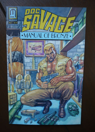 Doc Savage The Manual of Bronze (1992) #1 - Mycomicshop.be