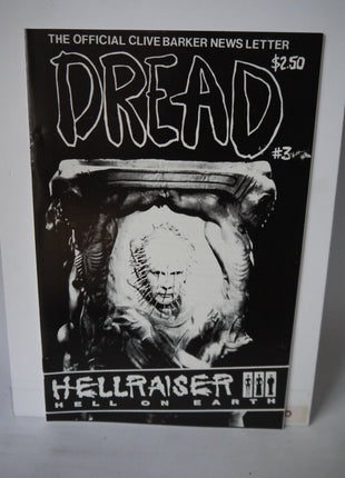 Dread Official Clive Barker Newsletter (1990) #3 - Mycomicshop.be