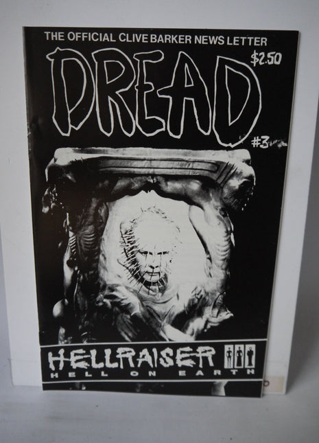 Dread Official Clive Barker Newsletter (1990) #3 - Mycomicshop.be
