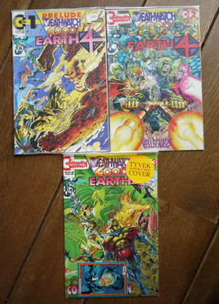 Earth 4 (1993) Deathwatch 2000 Complete Set - Mycomicshop.be