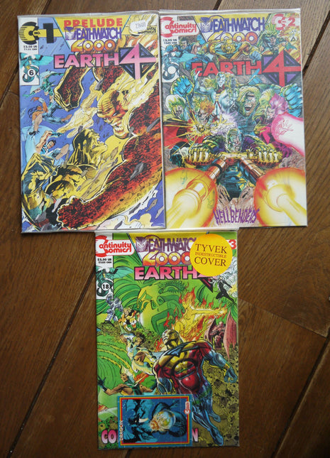 Earth 4 (1993) Deathwatch 2000 Complete Set - Mycomicshop.be