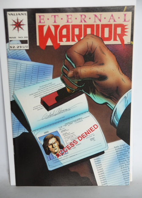 Eternal Warrior (1992) #20 - Mycomicshop.be