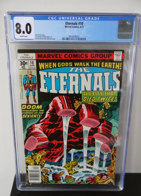 Eternals (1976 1st Series) #10 CGC 8.0 - Mycomicshop.be