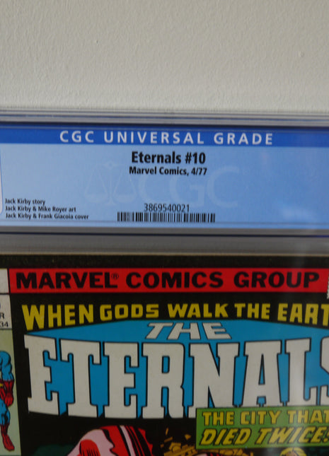 Eternals (1976 1st Series) #10 CGC 8.0 - Mycomicshop.be