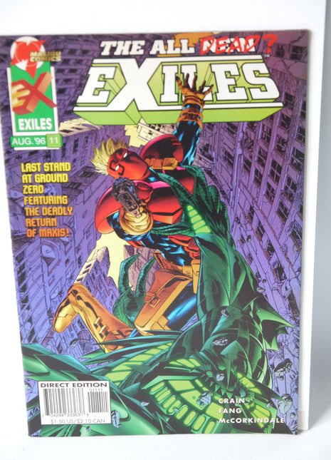 Exiles (1995 3rd Series Malibu) #11 - Mycomicshop.be