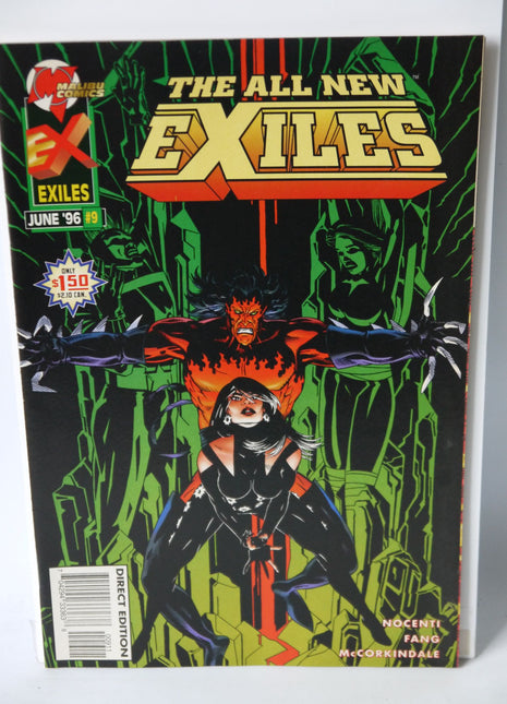Exiles (1995 3rd Series Malibu) #9 - Mycomicshop.be