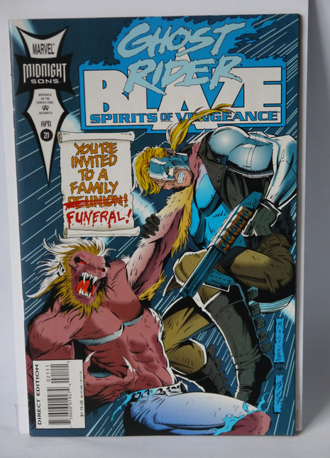 Ghost Rider Blaze Spirits of Vengeance (1992) #21 - Mycomicshop.be