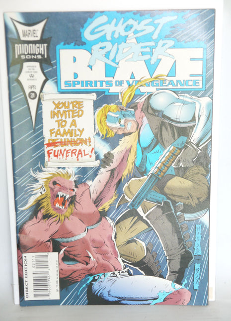 Ghost Rider Blaze Spirits of Vengeance (1992) #21 - Mycomicshop.be