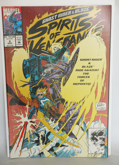Ghost Rider Blaze Spirits of Vengeance (1992) #8 - Mycomicshop.be