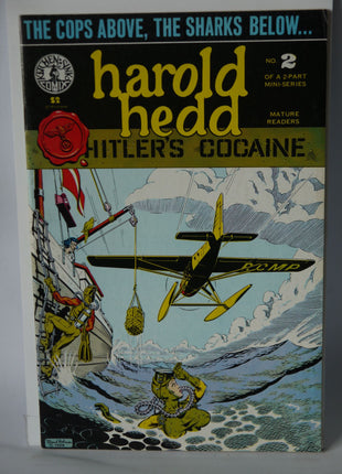 Harold Hedd In Hitler's Cocaine (1984) #2 - Mycomicshop.be