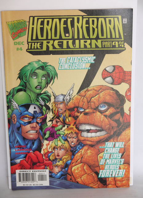 Heroes Reborn The Return (1997) #4A - Mycomicshop.be