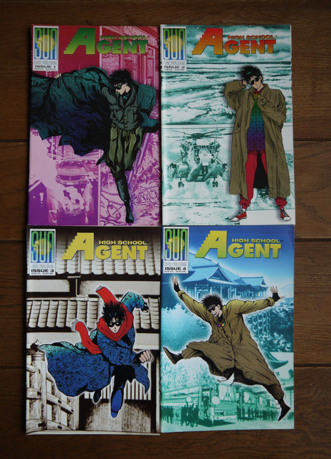 High School Agent (1992) Complete Set - Mycomicshop.be