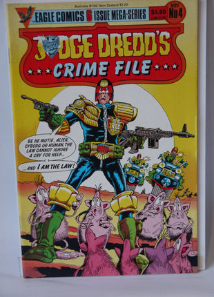 Judge Dredd's Crime File (1985 Eagle) #4 - Mycomicshop.be