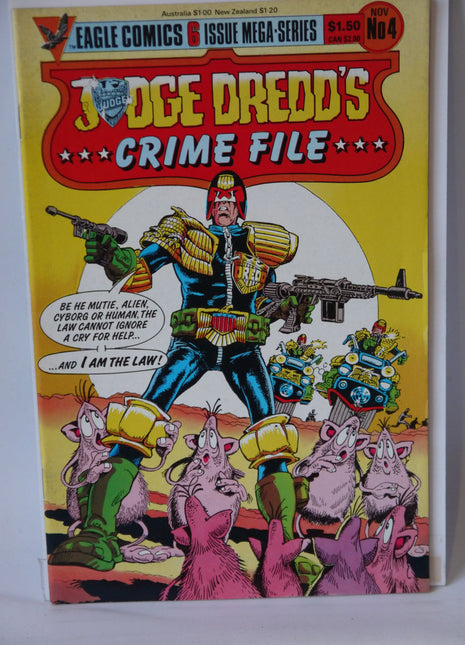 Judge Dredd's Crime File (1985 Eagle) #4 - Mycomicshop.be