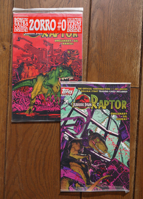 Jurassic Park Raptor (1993) Complete Set - Mycomicshop.be