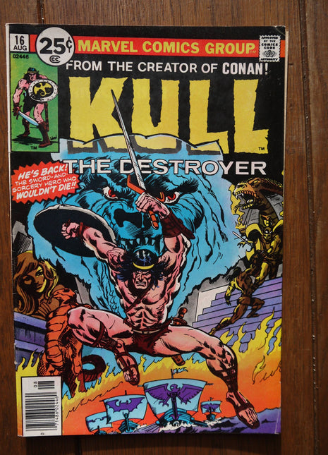 Kull the Conqueror (1971 1st Series) #16 - Mycomicshop.be
