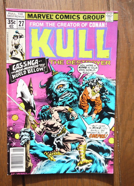Kull the Conqueror (1971 1st Series) #27 - Mycomicshop.be