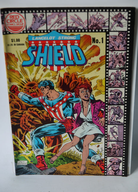 Lancelot Strong The Shield (1983 Red Circle) Complete Set - Mycomicshop.be