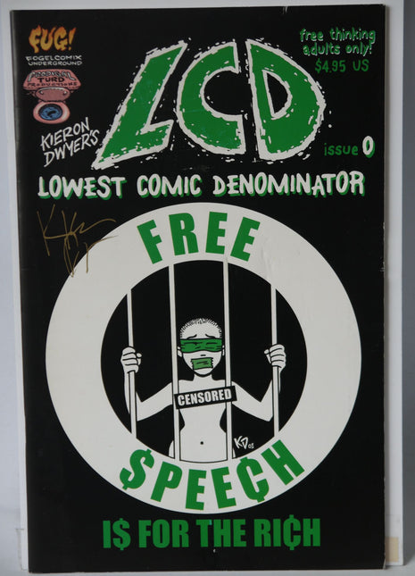 LCD Kieron Dwyer's Lowest Comic Denominator (1999 Kieron Dwyer) #0B Signed - Mycomicshop.be