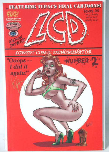 LCD Kieron Dwyer's Lowest Comic Denominator (1999 Kieron Dwyer) #2 Signed - Mycomicshop.be