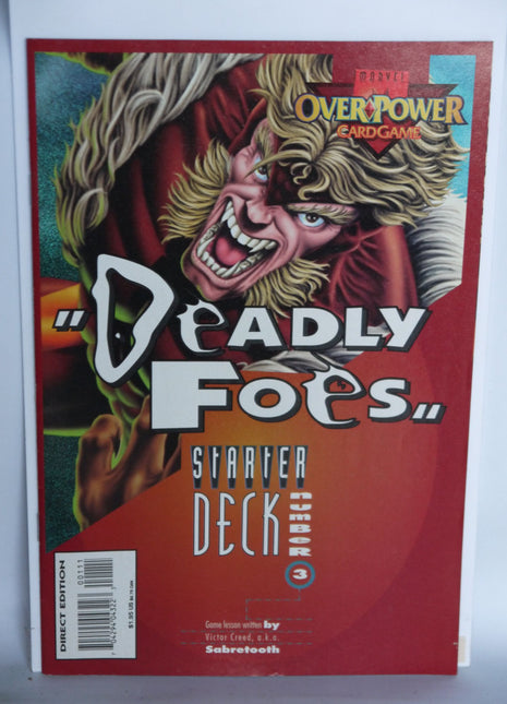 Marvel Overpower Game Guide: Deadly Foes (1995) #1 - Mycomicshop.be