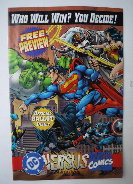 Marvel vs. DC Preview (1995) #1 - Mycomicshop.be
