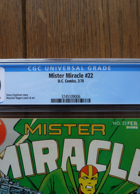 Mister Miracle (1971 1st Series) #22 CGC 9.0 - Mycomicshop.be