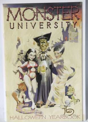 Monster University Halloween Yearbook (2005) #1A Signed - Mycomicshop.be
