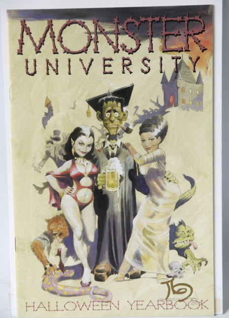 Monster University Halloween Yearbook (2005) #1A Signed - Mycomicshop.be