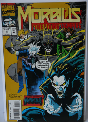 Morbius the Living Vampire (1992) #11 - Mycomicshop.be