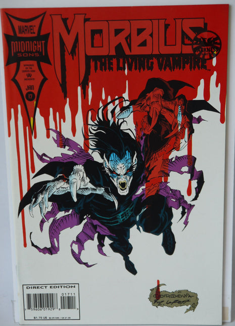 Morbius the Living Vampire (1992) #17 - Mycomicshop.be
