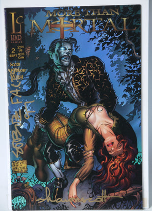 More Than Mortal (1997) #2A Signed - Mycomicshop.be