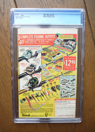 Ms. Marvel (1977 1st Series) #5 CGC 5.5 - Mycomicshop.be